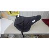 Image 2 : Best Friend Bareback Pad with Girth Strap, Black Suede-Style Finish