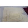 Image 5 : Quilted Western Saddle Pad with Striped Woven Top and Fleece Bottom