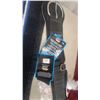Image 3 : Weaver Leather AirFlex 30” Cinch and Woven Saddle Blanket, Blue, Black, and White
