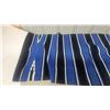 Image 5 : Weaver Leather AirFlex 30” Cinch and Woven Saddle Blanket, Blue, Black, and White