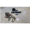 Image 1 : Fleece-Lined Training Girth with D-Rings and Braided Lunge Line with Snap Hook 80”