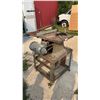 Image 4 : Beaver Power Tools Table Saw, Miter Gauge, Rip Fence on Rolling Stand