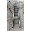 Image 1 : Alumilite Metal Products 2-Section Extension Ladder, 8ft Minimum Length