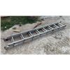 Image 2 : Alumilite Metal Products 2-Section Extension Ladder, 8ft Minimum Length