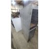 Image 2 : Mobile Two-Compartment Commercial Sheet Pan Rack Cabinet with Translucent Doors and Casters