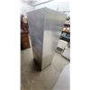 Image 6 : Mobile Two-Compartment Commercial Sheet Pan Rack Cabinet with Translucent Doors and Casters