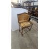 Image 5 : Antique Oak Parlor Console Table with Barley Twist Legs and Hinged Storage Top 28”×25.6”×15.6”