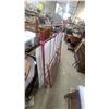 Image 6 : Antique Victorian Iron and Brass Bed Frame with Headboard and Brass Finials