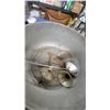 Image 8 : Antique Eaton’s Hand-Crank Cream Separator with Galvanized Bowl on Stand