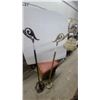 Image 4 : Pair of Vintage Art Nouveau/Deco Bridge Arm Floor Lamps With Ornate Scrollwork