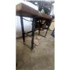 Image 6 : Vintage Singer 31-15 Industrial Sewing Machine on Wooden Table with Electric Motor and Foot Pedal