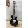 Image 1 : Epiphone Les Paul Custom, Electric Guitar, Black Finish, Gold Hardware, Three Humbucker Pickups