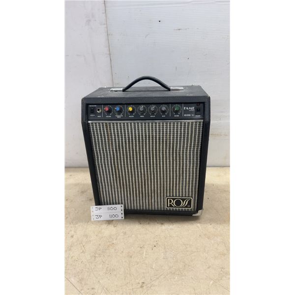 Ross Fame Series Reverb 15 Guitar Amplifier with Tube Blaster Drive and Reverb
