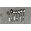 Image 14 : Assorted Silverplate and Brass Flatware, Candlesticks, Bowls, Creamer and Sugar