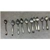Image 16 : Assorted Silverplate and Brass Flatware, Candlesticks, Bowls, Creamer and Sugar