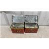 Image 4 : T and B Myrtle Cut, Old Kentucky, Union Leader, Wakefield Tobacco Tins and Olio d'Oliva Can