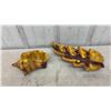 Image 11 : Blue Mountain Pottery Drip Glaze Bowls, Vases, Swan Dish, and Leaf Dishes