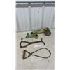 Image 1 : Vintage Hand Pump Sprayer with Glass Bottle and Small Ice Tongs