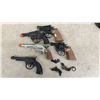 Image 5 : Vintage Toy Cap Guns, Plastic Army Men, Horse Weathervane, Shotshell Shaker Set