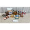 Image 1 : Vintage Advertising Tins Including Lowney's Hard Candy, York Peanut Butter, Planters