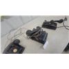 Image 3 : Lot of 3 Western Electric Common Battery Telephones, 1920s-1930s, Models 202 and 102 Desk Sets