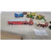 Image 2 : Vintage Tonka Pressed Steel Toy Vehicles Including Car Carrier, Cement Mixer, Loader