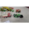 Image 3 : Vintage Tonka Pressed Steel Toy Vehicles Including Car Carrier, Cement Mixer, Loader