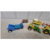 Image 5 : Vintage Tonka Pressed Steel Toy Vehicles Including Car Carrier, Cement Mixer, Loader