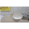 Image 3 : Vintage General Electric Enamel Wringer Washer Tub, Corona Extra Pails and Coca-Cola Sign