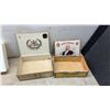 Image 2 : Vintage Cigar Box Lot: Cohiba, H. Upmann, King Edward, and Partagas