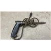 Image 11 : Vintage Hand Tools: tire Vulcanizer, Minute tire Patch Clamp, Angular Boring Brace
