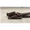 Image 9 : Vintage Hand Tools: tire Vulcanizer, Minute tire Patch Clamp, Angular Boring Brace