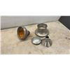 Image 10 : Antique Metal Milk Can and Cream Separator Parts