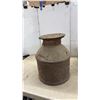 Image 5 : Antique Metal Milk Can and Cream Separator Parts