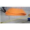 Image 6 : Blue Foldable Camp Chair, Orange Polyethylene Tarp, lane markers