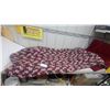 Image 1 : Coca-Cola Branded Black Fabric with Vintage-Style Bottle Cap Pattern