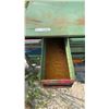 Image 3 : Vintage Military Police Roof Bar with Siren and Light, and Metal Cabinet