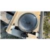 Image 7 : Vintage Military Police Roof Bar with Siren and Light, and Metal Cabinet