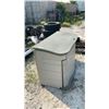 Image 2 : Outdoor Storage Shed, 55 × 17 × 35” (Has a Broken Hinge)