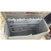 Image 4 : Outdoor Storage Shed, 55 × 17 × 35” (Has a Broken Hinge)