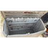 Image 5 : Outdoor Storage Shed, 55 × 17 × 35” (Has a Broken Hinge)