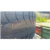 Image 6 : Four Michelin X-Ice Studless Winter Tires on Steel Rims, 225/50R17, 5-Lug Bolt Pattern