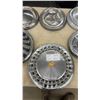 Image 4 : Assorted Hubcaps and Wheel Covers: Chevrolet, GMC, Ford, Lincoln