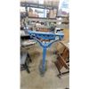 Image 7 : Antique Fairbanks Cast Iron Physician's Balance Beam Scale with Stadiometer, Blue Finish