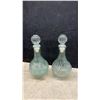 Image 4 : Assorted Glassware: Decanters, Pitcher, Juice Reamer, Measuring Cup, and Drinking Glasses