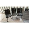 Image 2 : Dining Table and 6 Tufted Faux Leather Dining Chairs