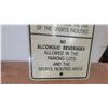 Image 4 : Ciociaro Club Metal Warning and Prohibition Sign 18” × 24”