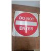 Image 2 : Emedco “Do Not Enter” Metal Sign and “No Turkeys Allowed” Novelty Sign