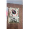 Image 3 : Emedco “Do Not Enter” Metal Sign and “No Turkeys Allowed” Novelty Sign