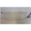 Image 1 : Portable Plastic Folding Table with Metal Legs, 30” × 70”
